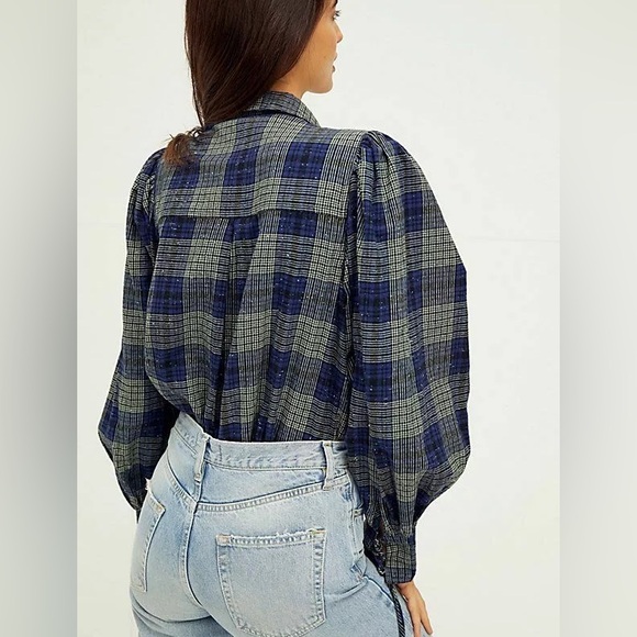 Free People Sun City Shirt S - Picture 2 of 5